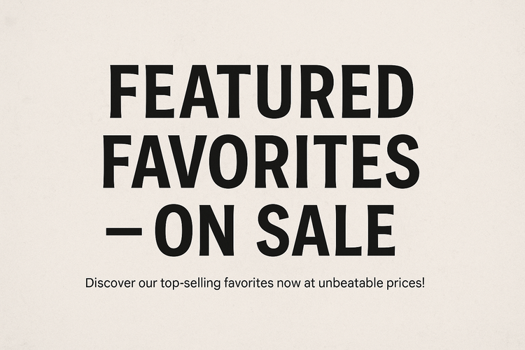 Featured Favorites – On Sale
