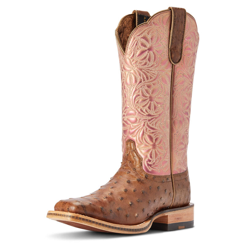 Ariat Donatella Ostrich Western Boot