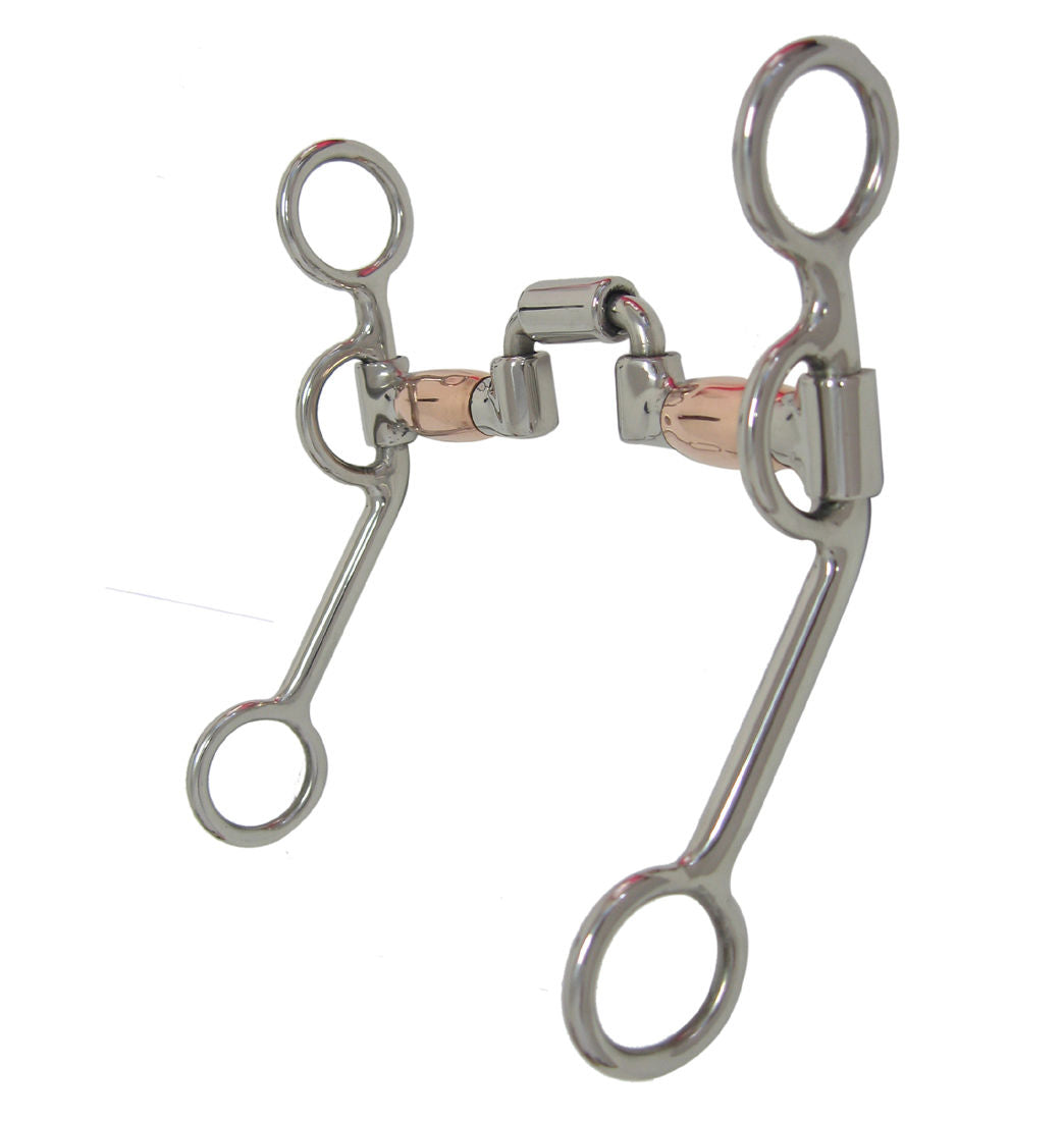 Argentine Hinged Port Correction Bit with Copper Rollers