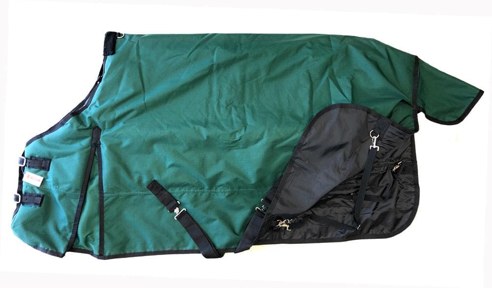 1200D Waterproof Turnout Horse Blanket 400g - Green