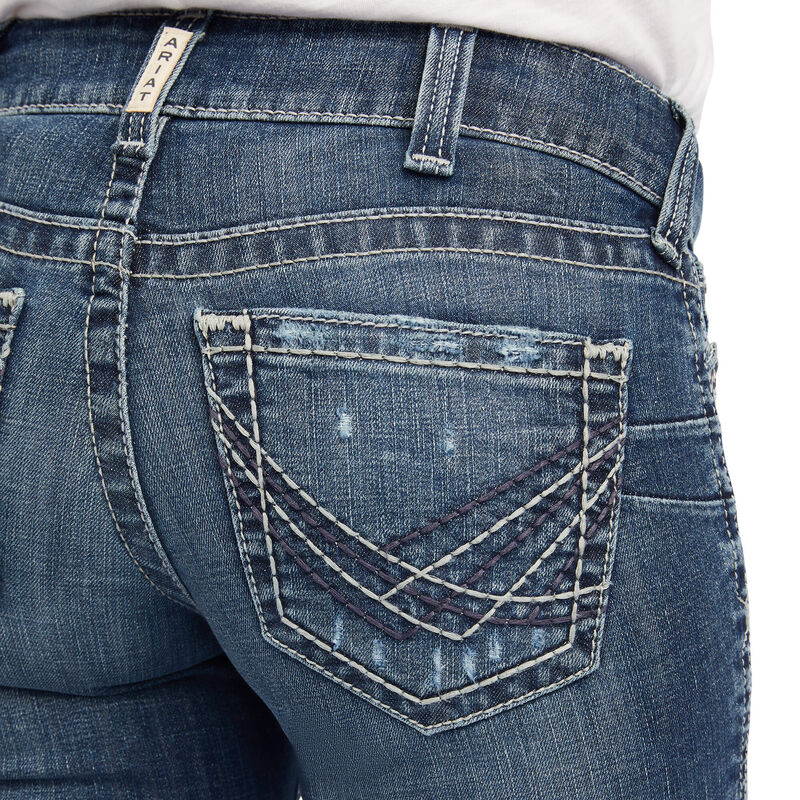 Ariat R.E.A.L. Mid Rise Raquel Boot Cut Jean