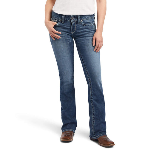 Ariat R.E.A.L. Mid Rise Raquel Boot Cut Jean