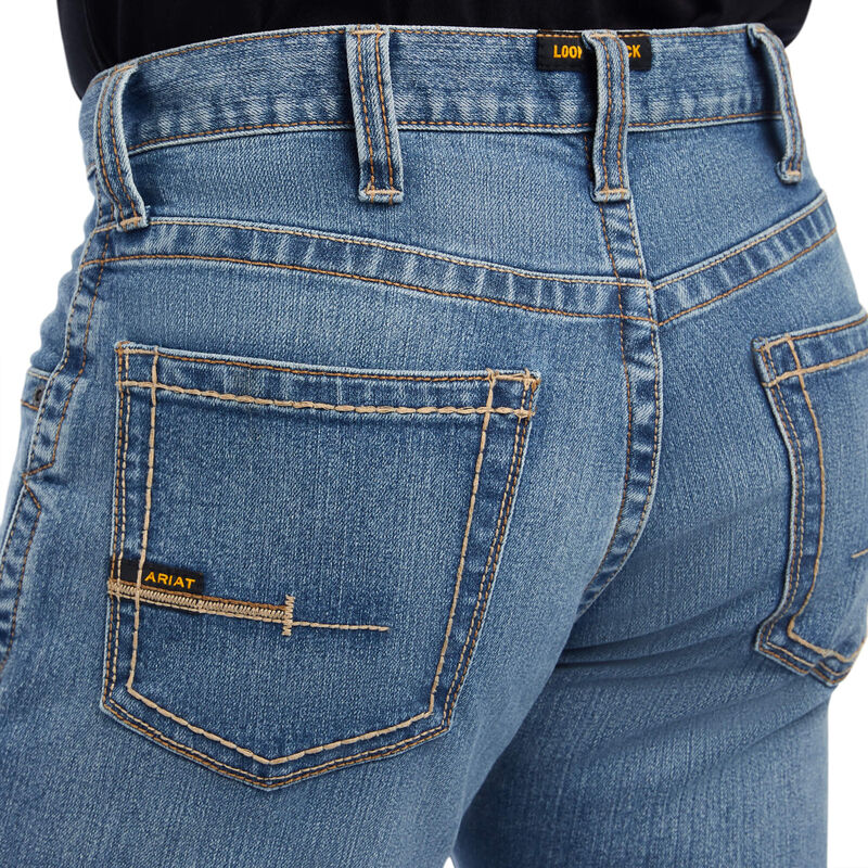 Ariat Rebar M4 Low Rise DuraStretch Edge Boot Cut Jean-VENTURA