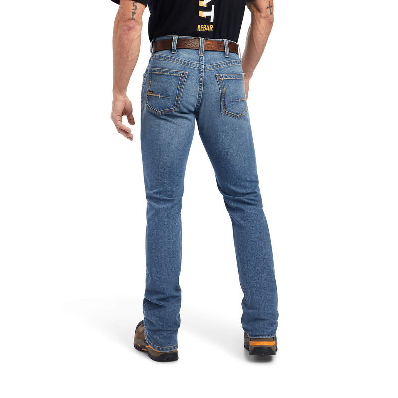 Ariat Rebar M4 Low Rise DuraStretch Edge Boot Cut Jean-VENTURA