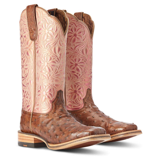 Ariat Donatella Ostrich Western Boot