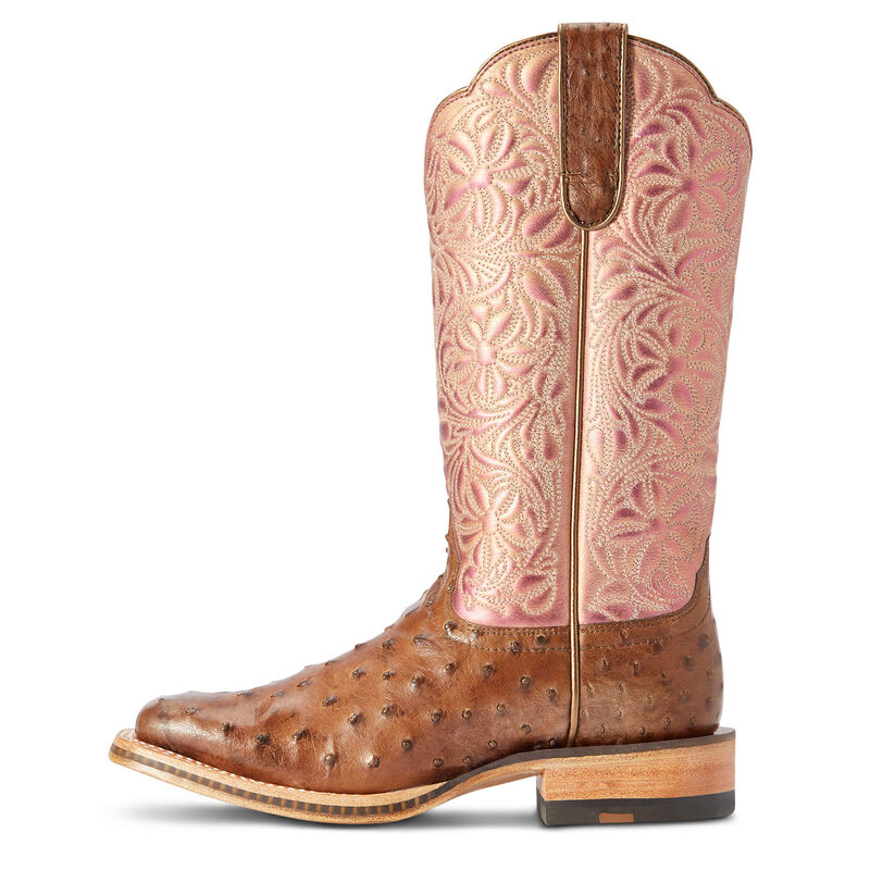 Ariat Donatella Ostrich Western Boot