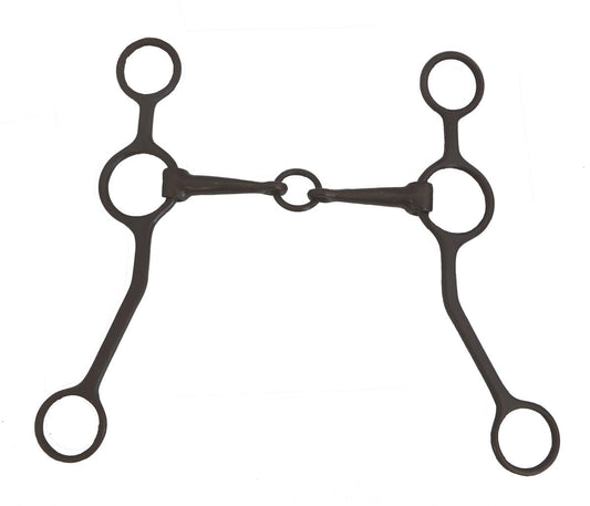 AJ Tack Long Shank Lifesaver Gag Bit