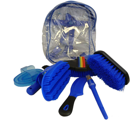 8 Piece Kids Horse Grooming Kit