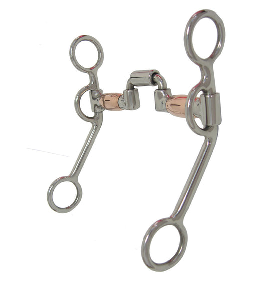 Argentine Hinged Port Correction Bit with Copper Rollers