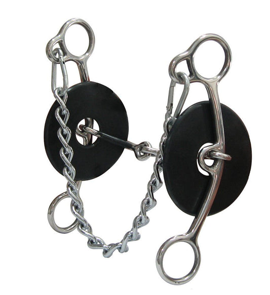 Smooth Snaffle Lifter Gag Bit