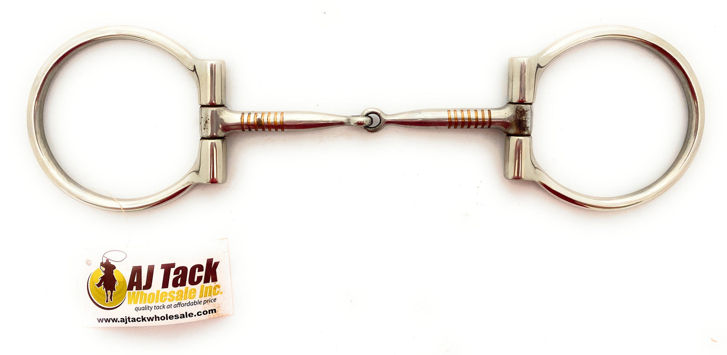 Offset Dee Ring Snaffle Bit
