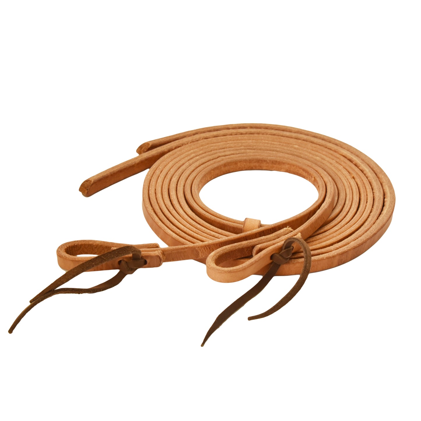 Harness Leather Split Reins - 1/2in x 8ft