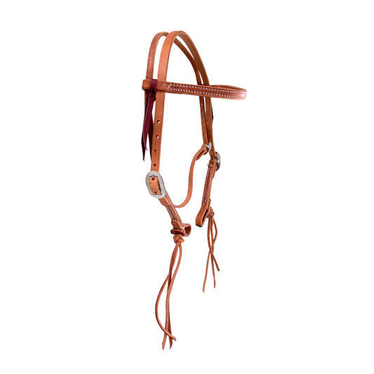 Rattlesnake Straight Browband Headstall