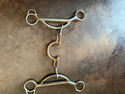 Kerry Kelly Chain Port Gag Barrel Bit