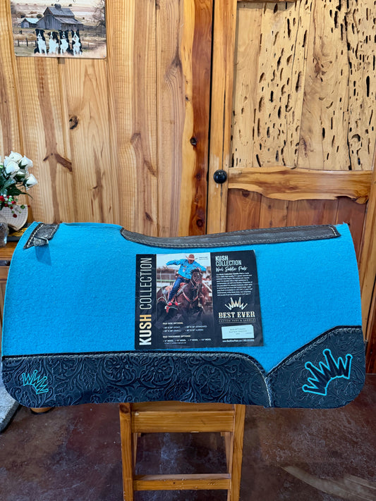 Best Ever Pad 30x30 3/4" Turquoise Kush