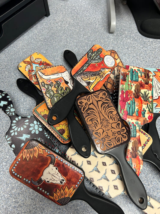 ASSORTED HAIRBRUSHES