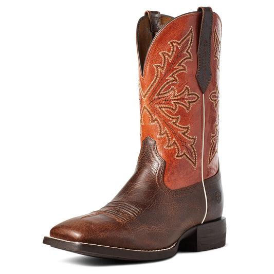 Ariat Qualifier Boot-Orange Boom