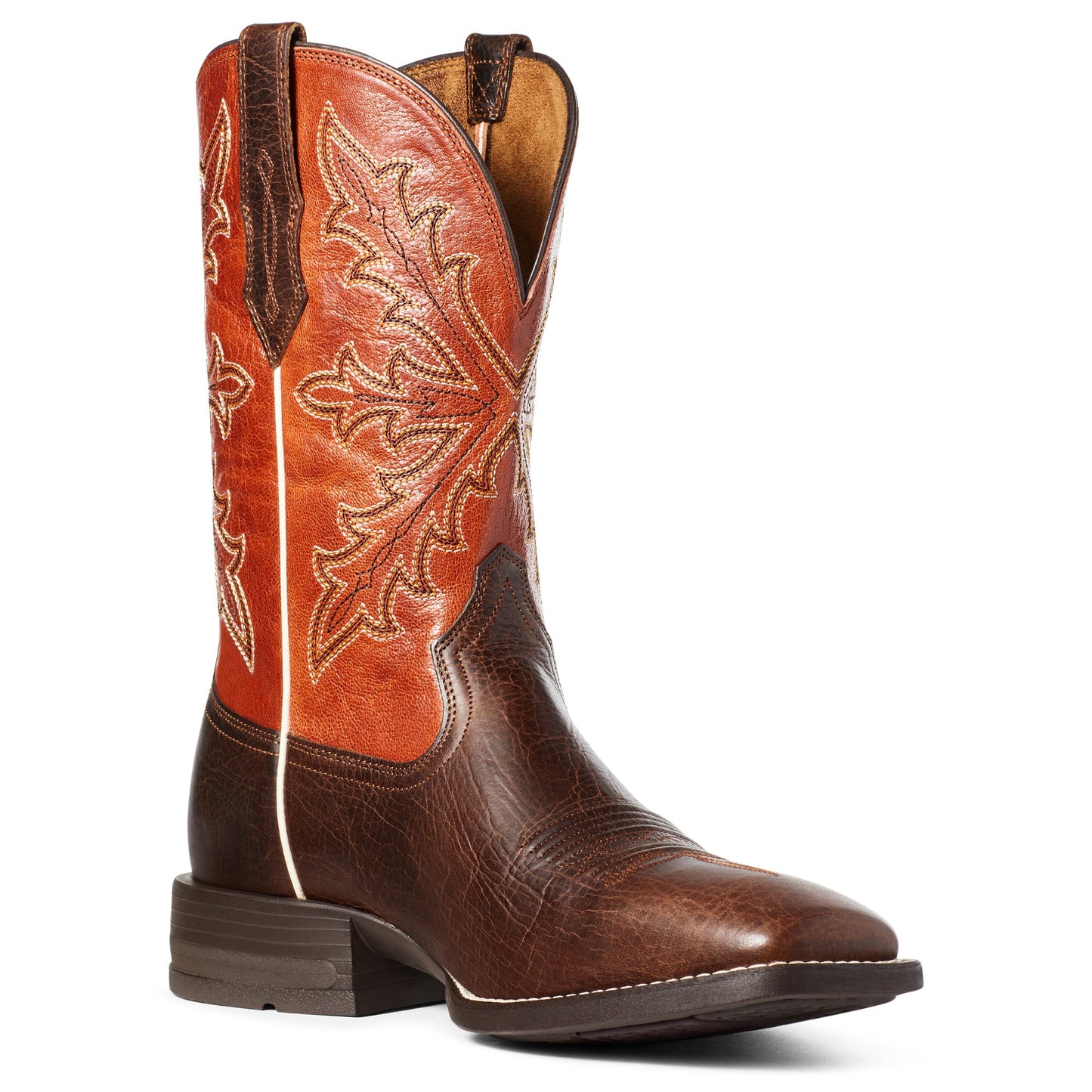 Ariat Qualifier Boot-Orange Boom