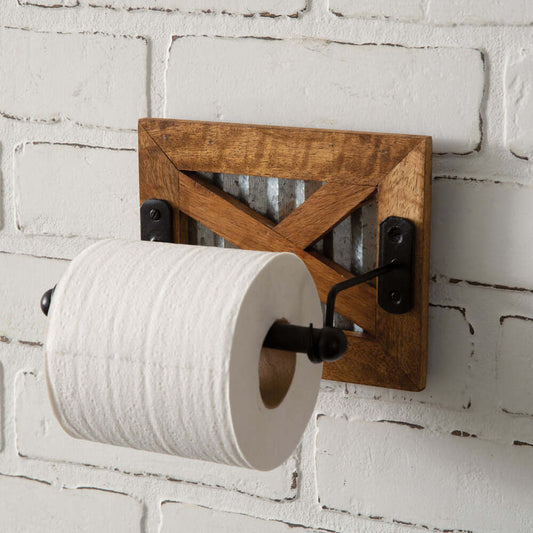 Antique Farmhouse Toilet Paper Holder (Set of 2)