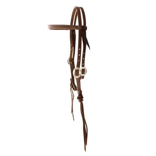 Rattlesnake Straight Browband - Oiled