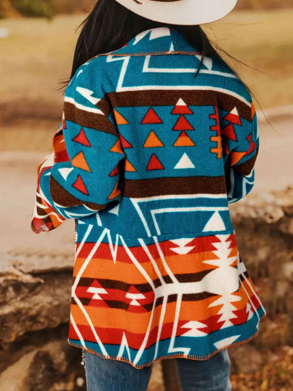 Colleen Tribal Print Jacket