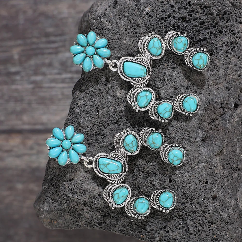 Turquoise Dangle Earrings