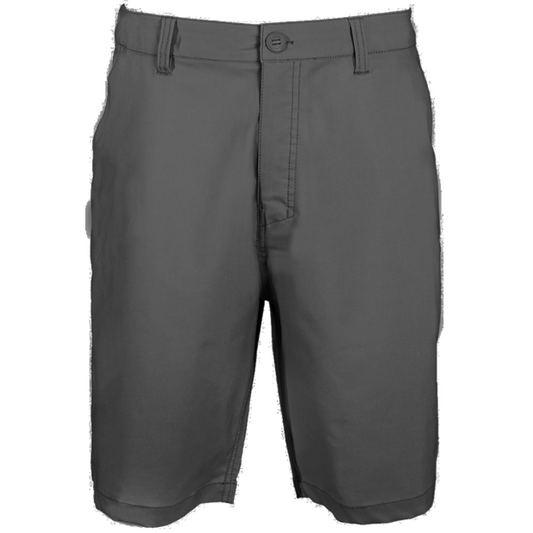 Hooey: Men's Hybrid Shorts in Grey, 2-Way Stretch, 9-Inch Inseam