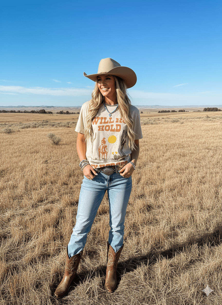 I Will Not Hold My Horses Graphic Tee