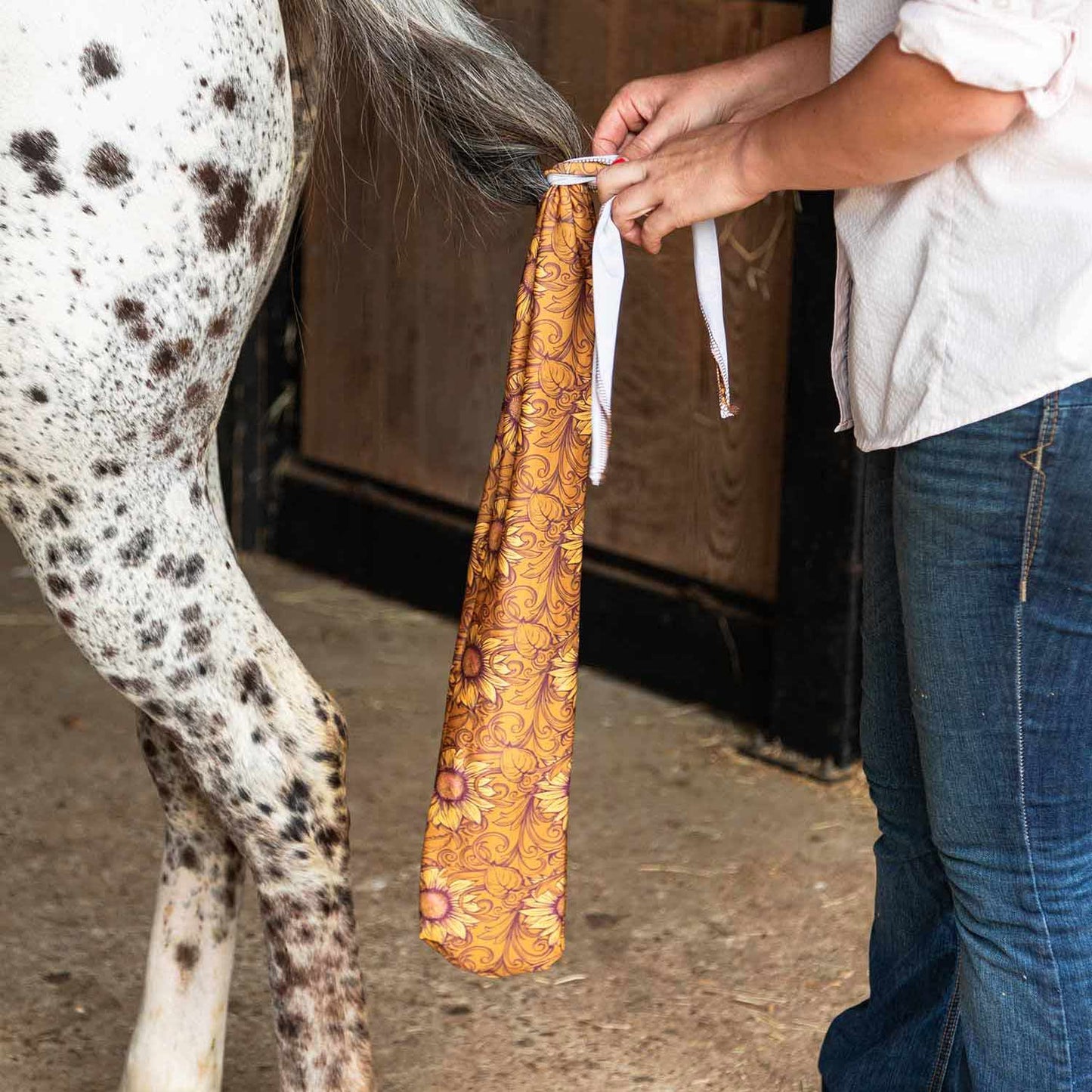 Jeffers Expression Lycra Horse Tail Bag, 24"L