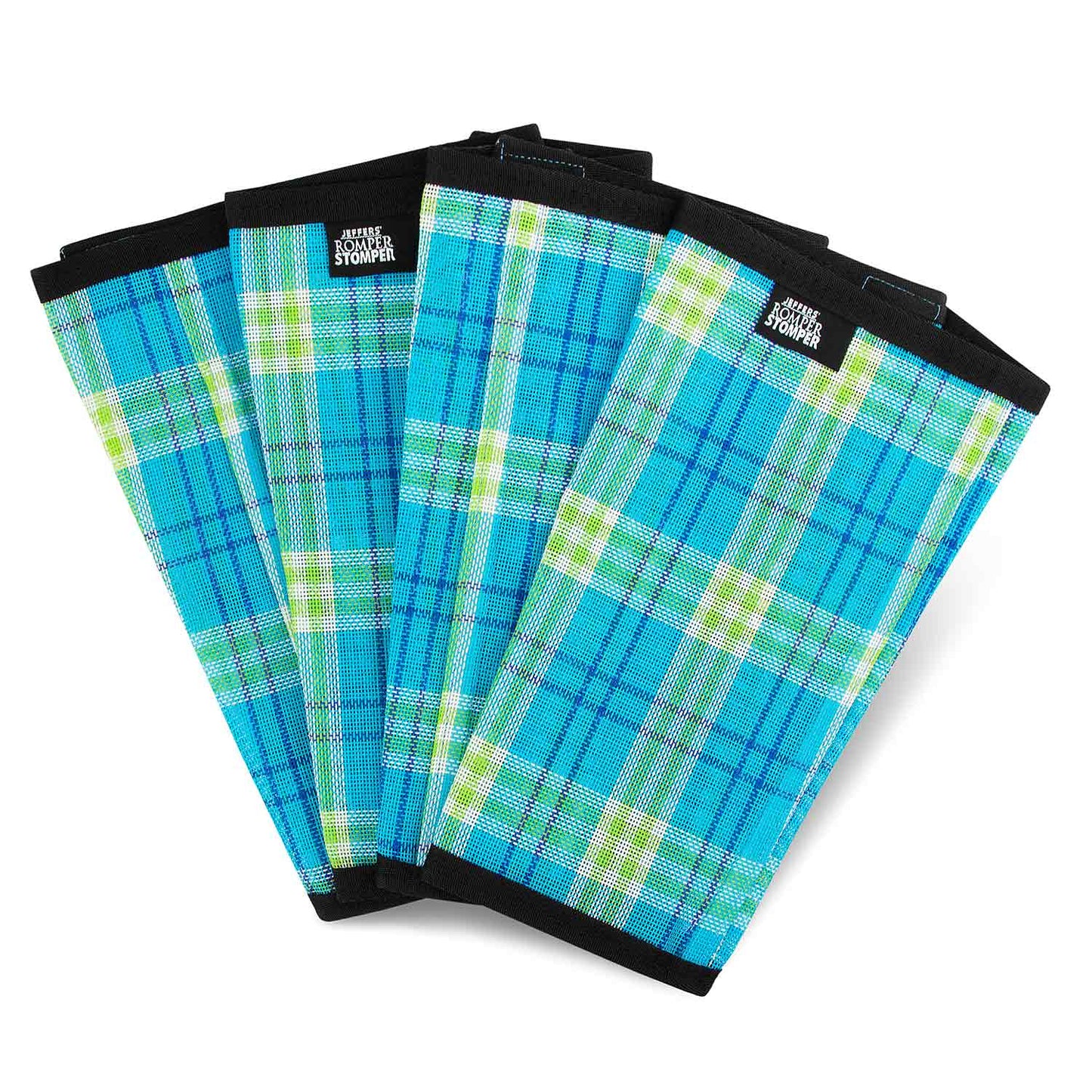 Jeffers Romper Stomper "Stomp-Free" Fly Boots for Horses, 4 pack