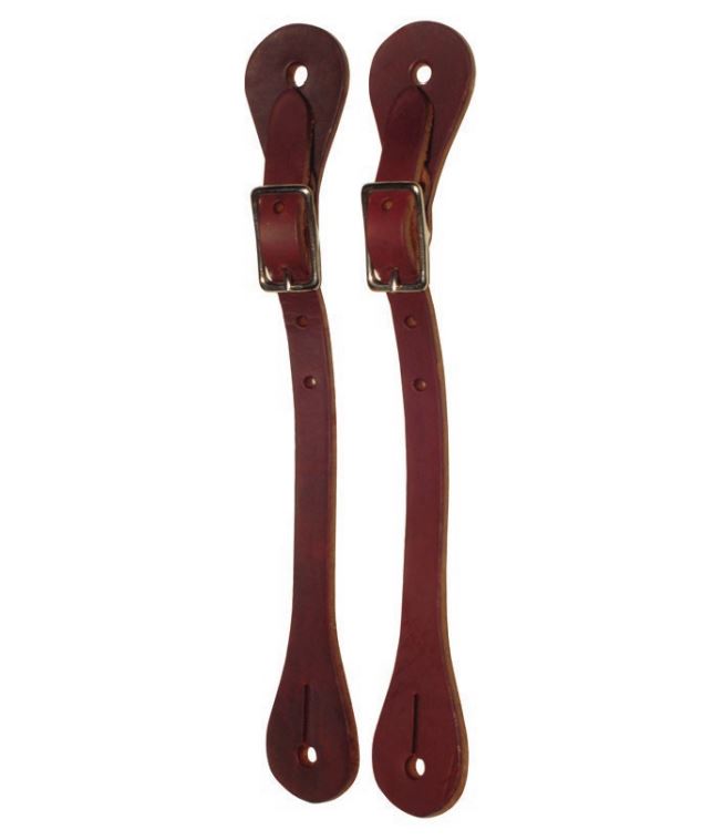 Men's Antique Brown Team Roping Spur Set