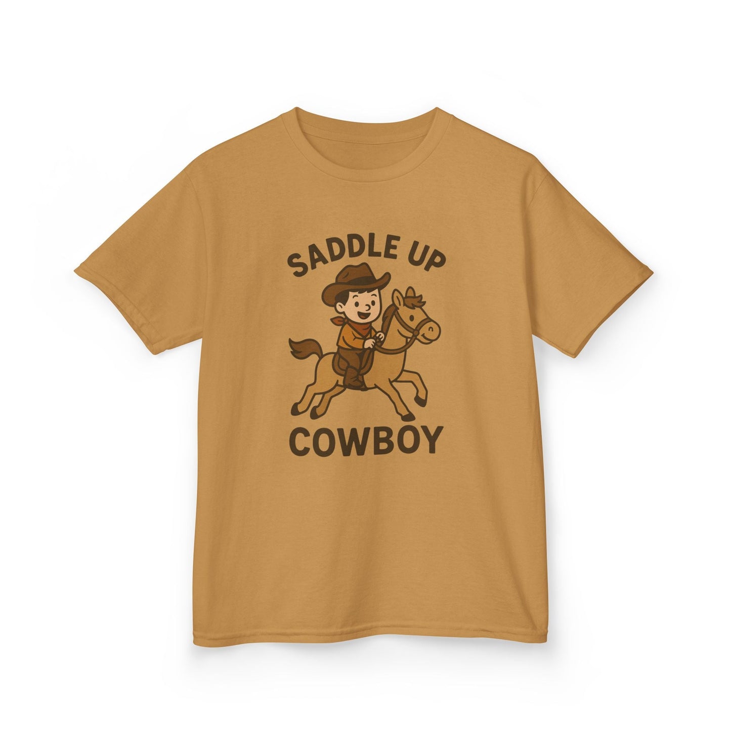 Saddle Up Cowboy Kids Tee