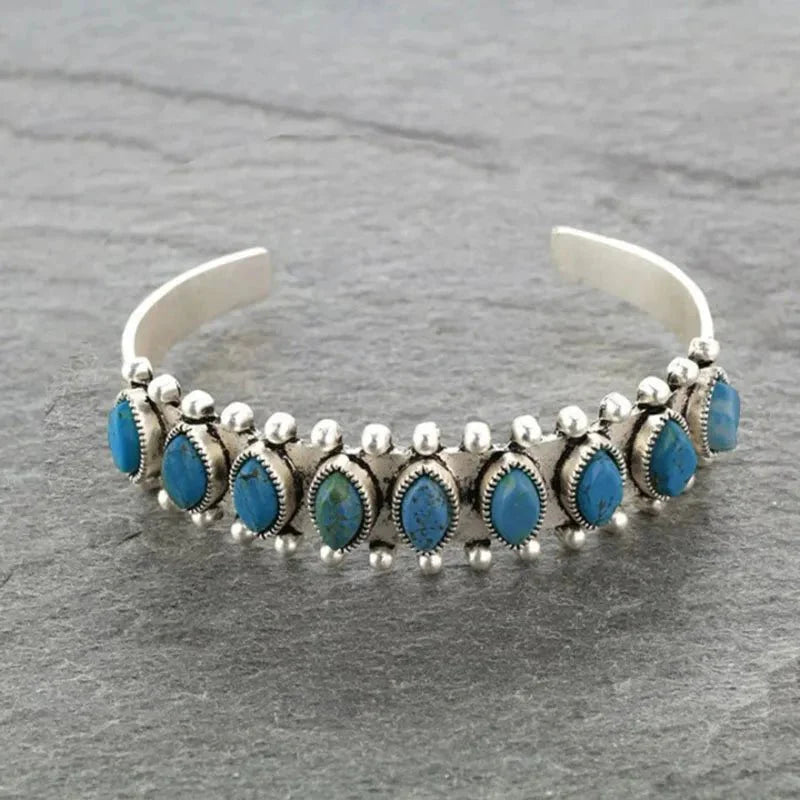 Turquoise Open Bracelet - 6 Styles