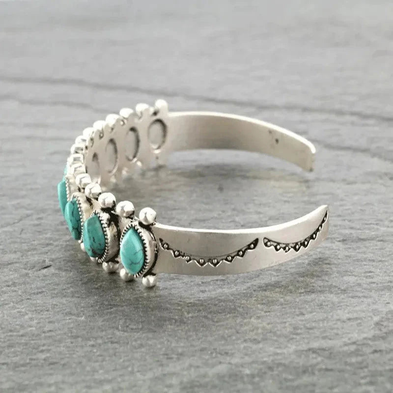 Turquoise Open Bracelet - 6 Styles