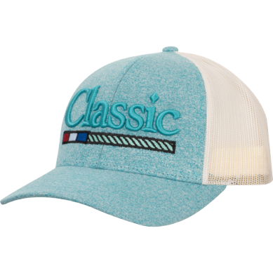 CLASSIC - Trucker Snapback Cap - Green teal